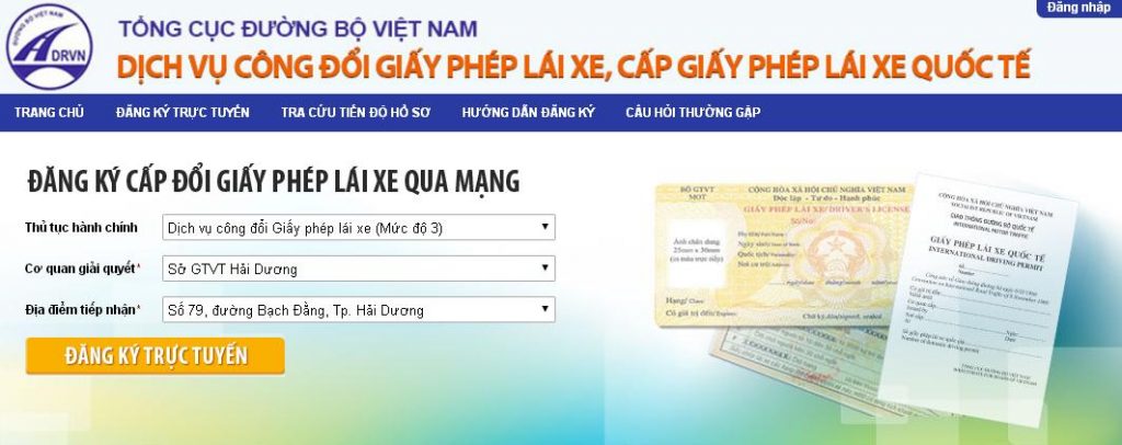 giấy phép lái xe